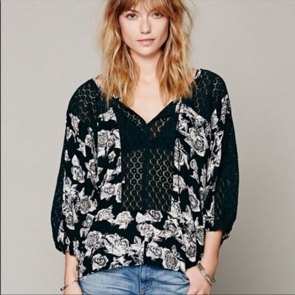 Free People Tops - Free People Moon River Easy Tunic Oversized